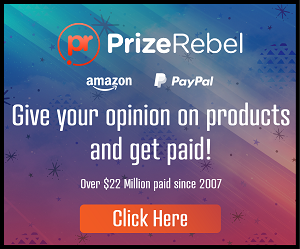 PrizeRebel - Get paid