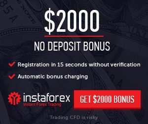 Instaforex - $2000 bonus